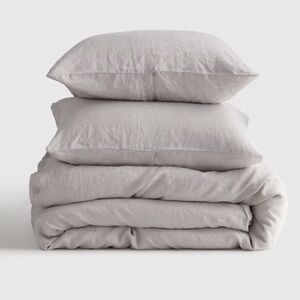 Quince European Linen Duvet Cover Set